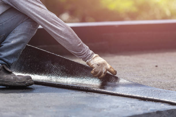 Professional Waterproofing technician working in York, NY